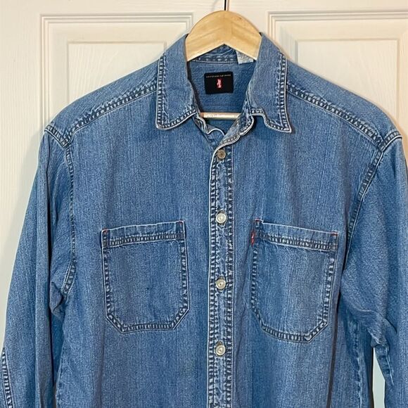 Men’s Levi’s Red Tab Shirt, cotton denim, Large X-Large - Picture 2 of 6